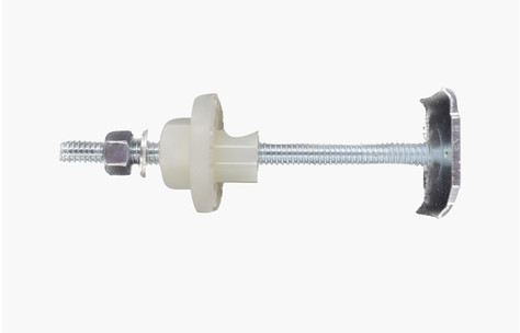 FIX LAVABO PLAQUE SOUDEE ROND EXC 8X90 ( X2)