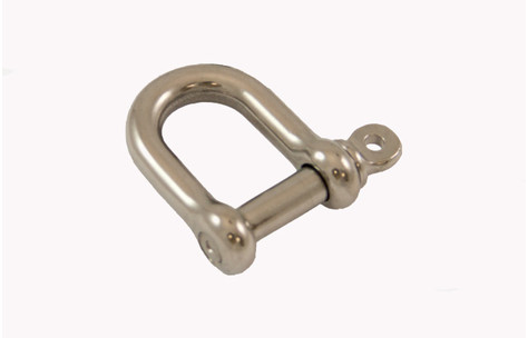 4 Manilles D 8mm – Acier Zingué, Charge 200kg – Marque KeyMet, Neuves – Fabriqué En Allemagne